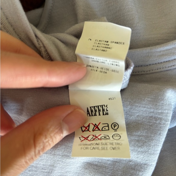 Narciso Rodriguez light purple top - Picture 4 of 9